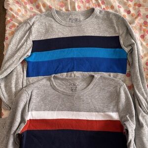 Children’s Place boys thermal long sleeve tees- set of 2